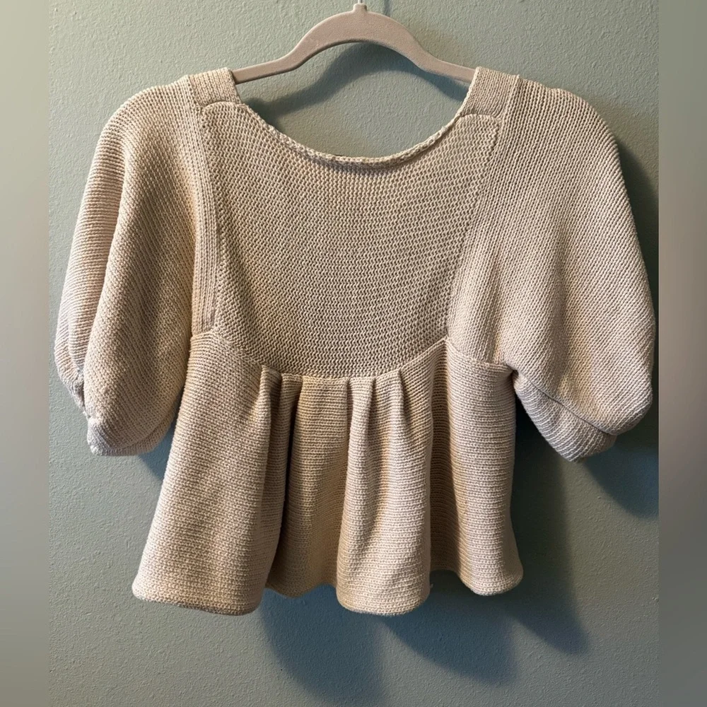 Free People cropped knit